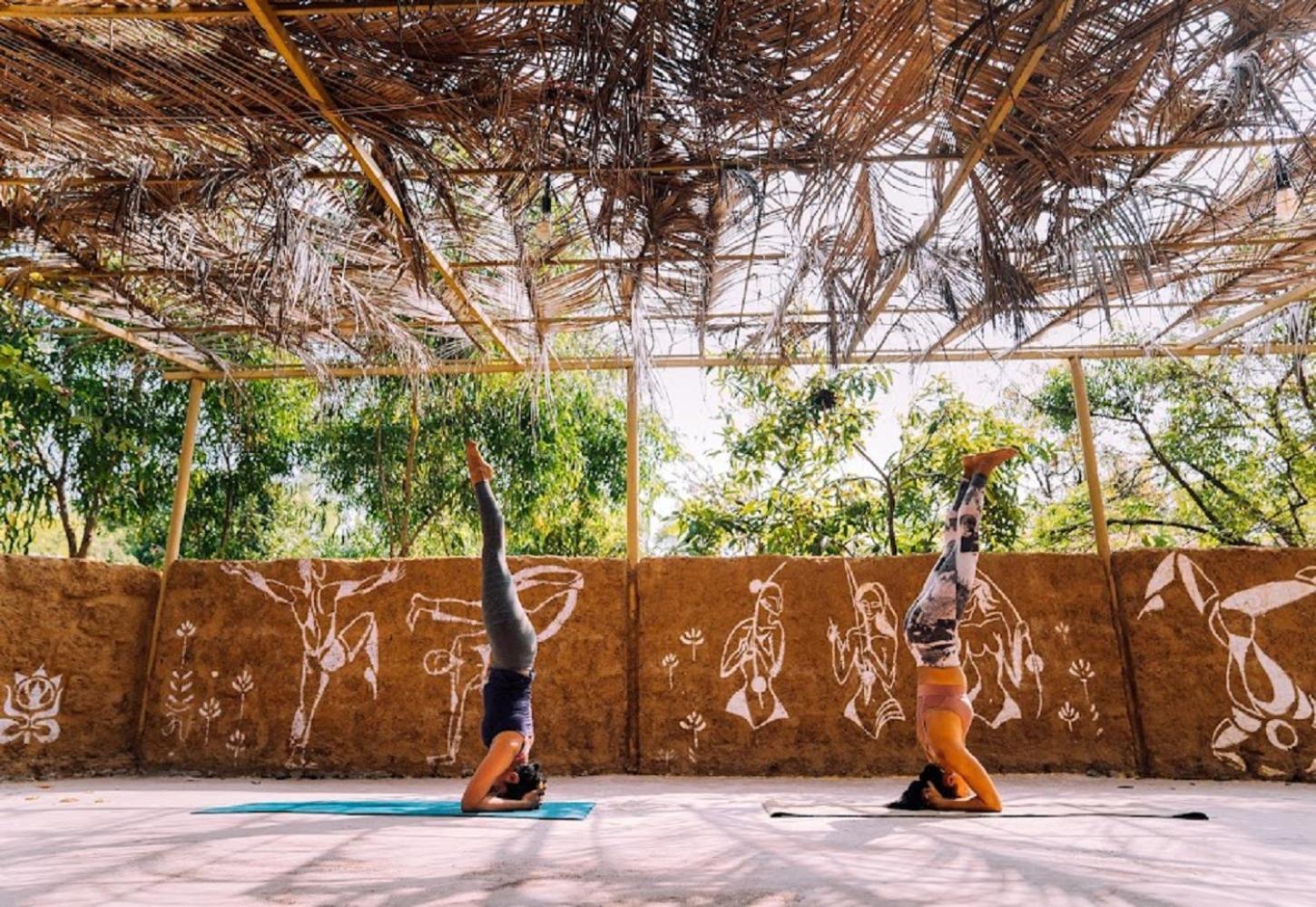 Jamboree Creek Yoga Mandrem Zewnętrze zdjęcie